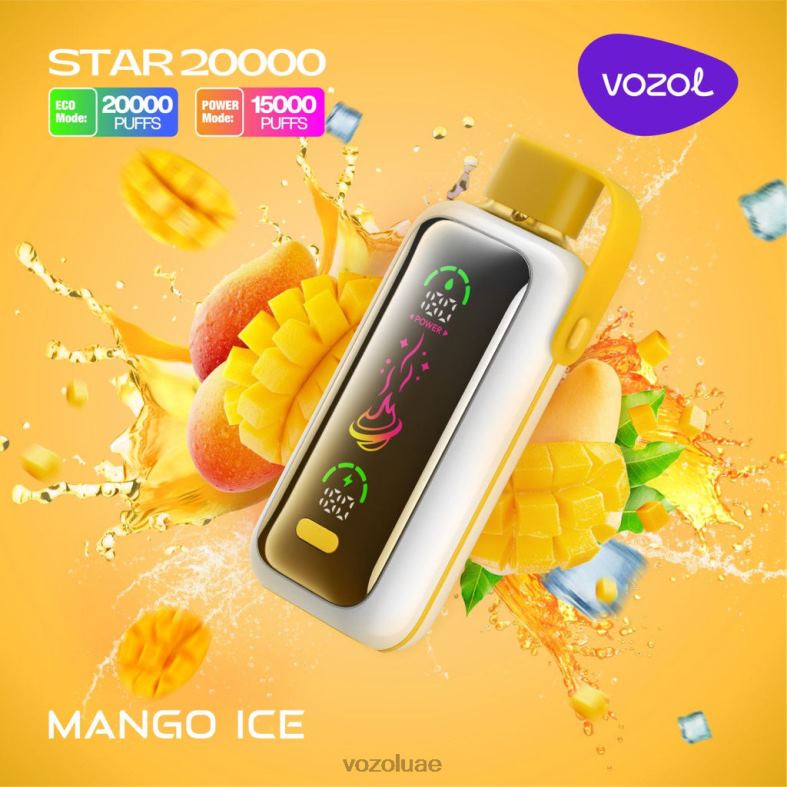VOZOL STAR 20000 جليد المانجو D04NJ13 | Vozol فيب