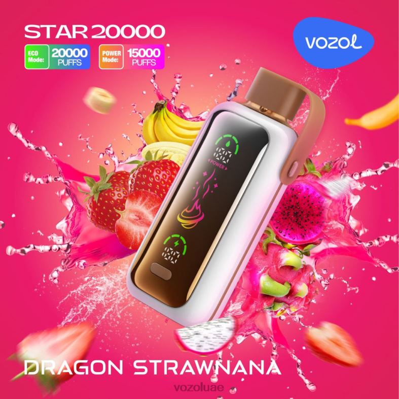 VOZOL STAR 20000 سترونانا التنين D04NJ8 | Vozol Vape Flavours