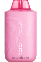 VOZOL STAR- 6000/8000 الإصدار 2 D8LBT66 VOAOL vape abu dhabi ايس كريم فراولة