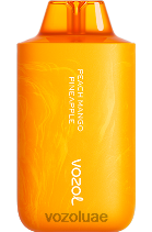 VOZOL STAR- 6000/8000 الإصدار 2 D8LBT63 VOAOL فيب خوخ مانجو أناناس